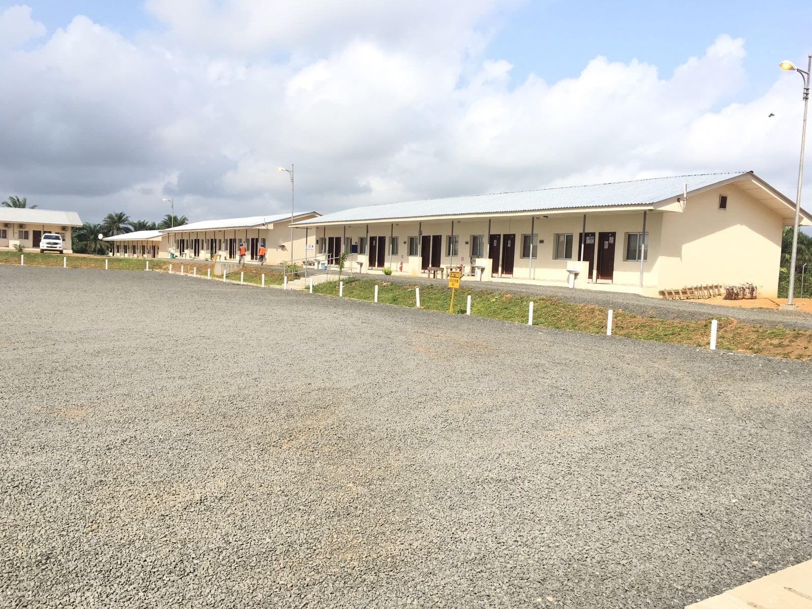 Construction of MCHPP – Camp