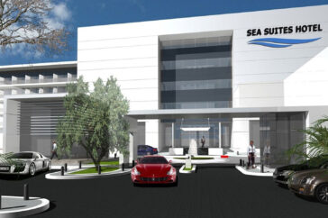 3d Design for Sea Suites Hotel