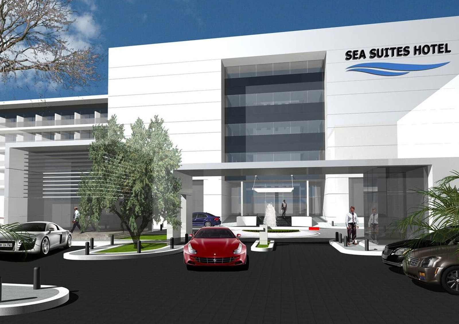 3d Design for Sea Suites Hotel